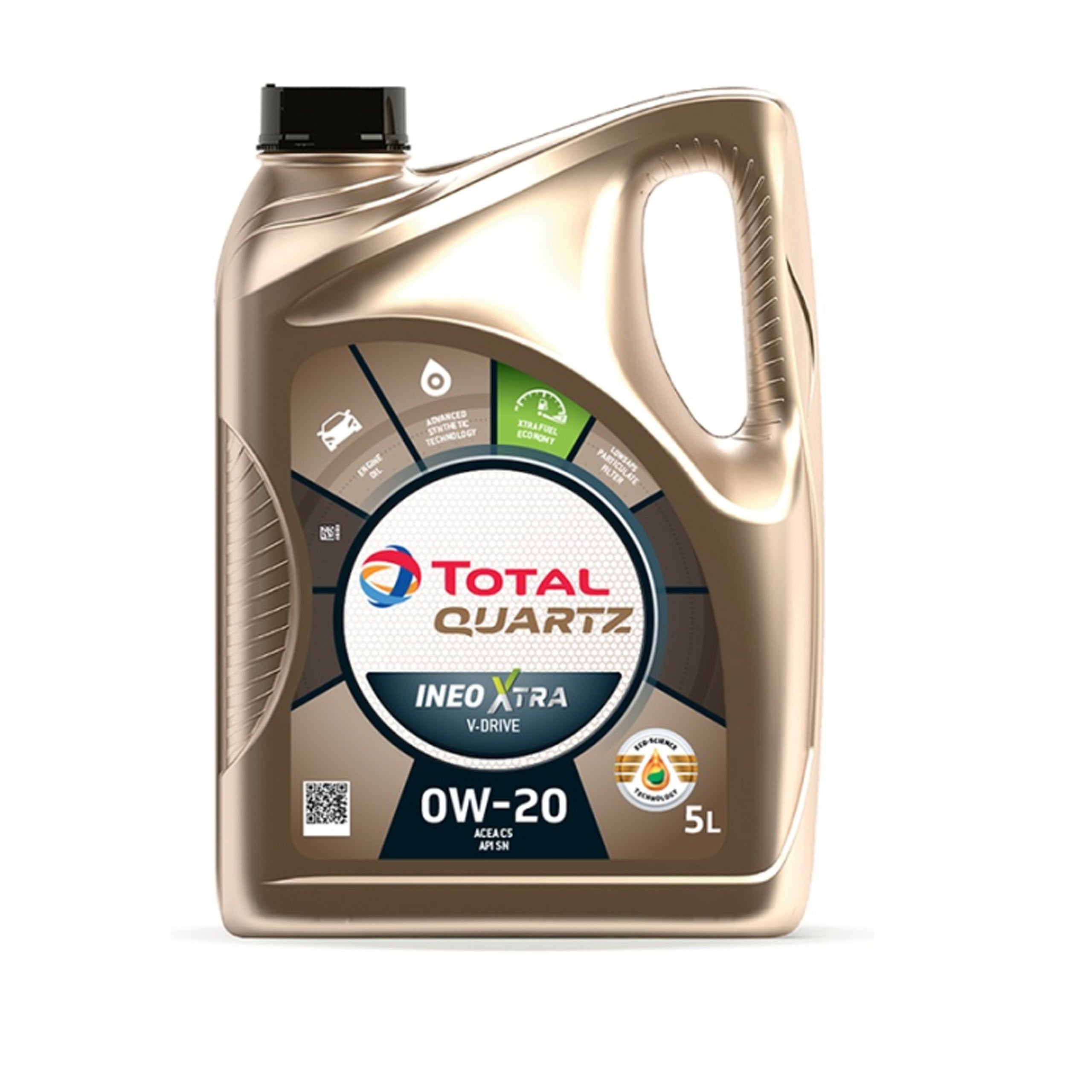 OLEJ TOTAL QUARTZ 0W20 5L INEO XTRA V-DRIVE 2226025