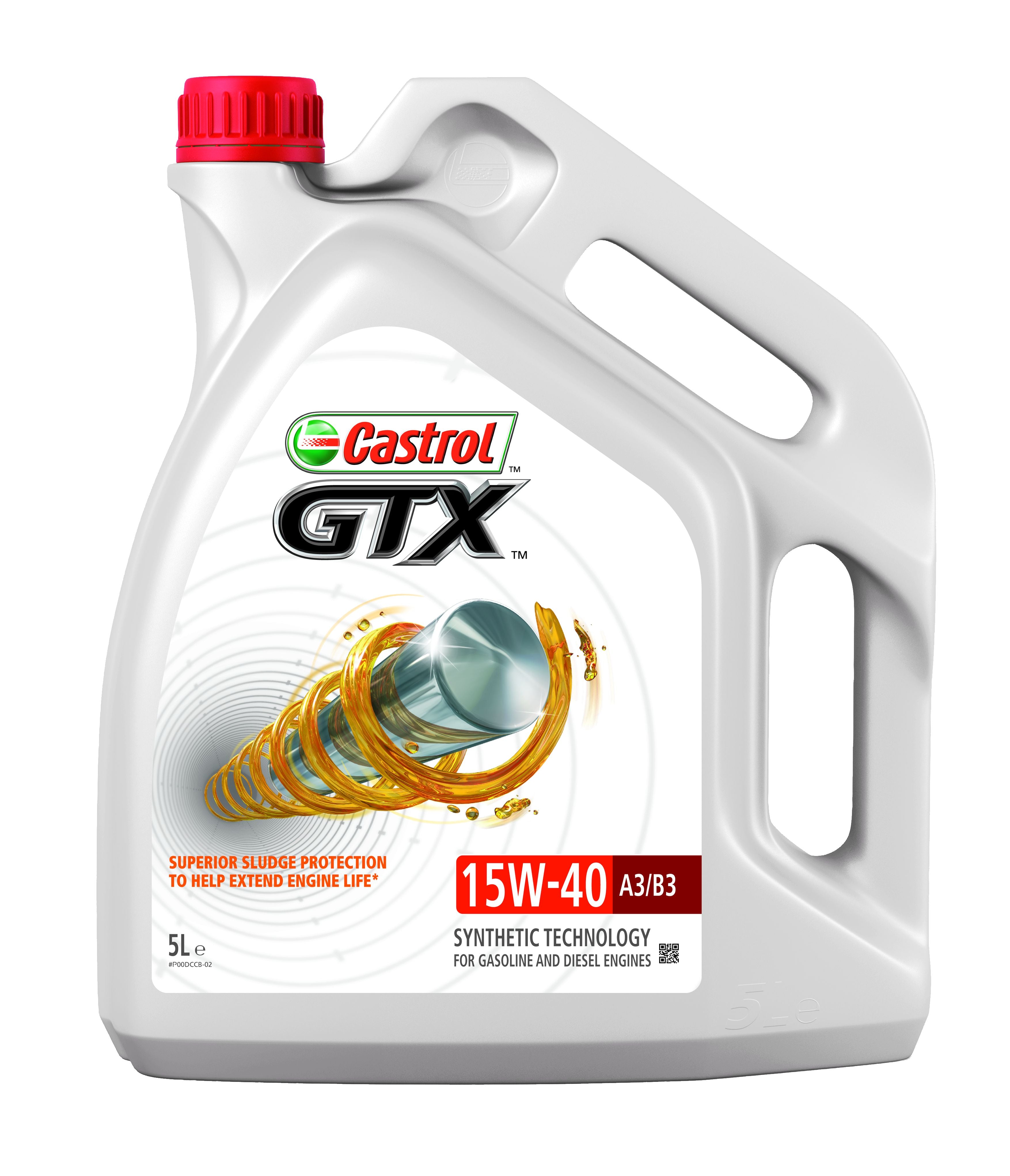 CASTROL GTX 15W-40 A3/B3 WE 4L 15809F