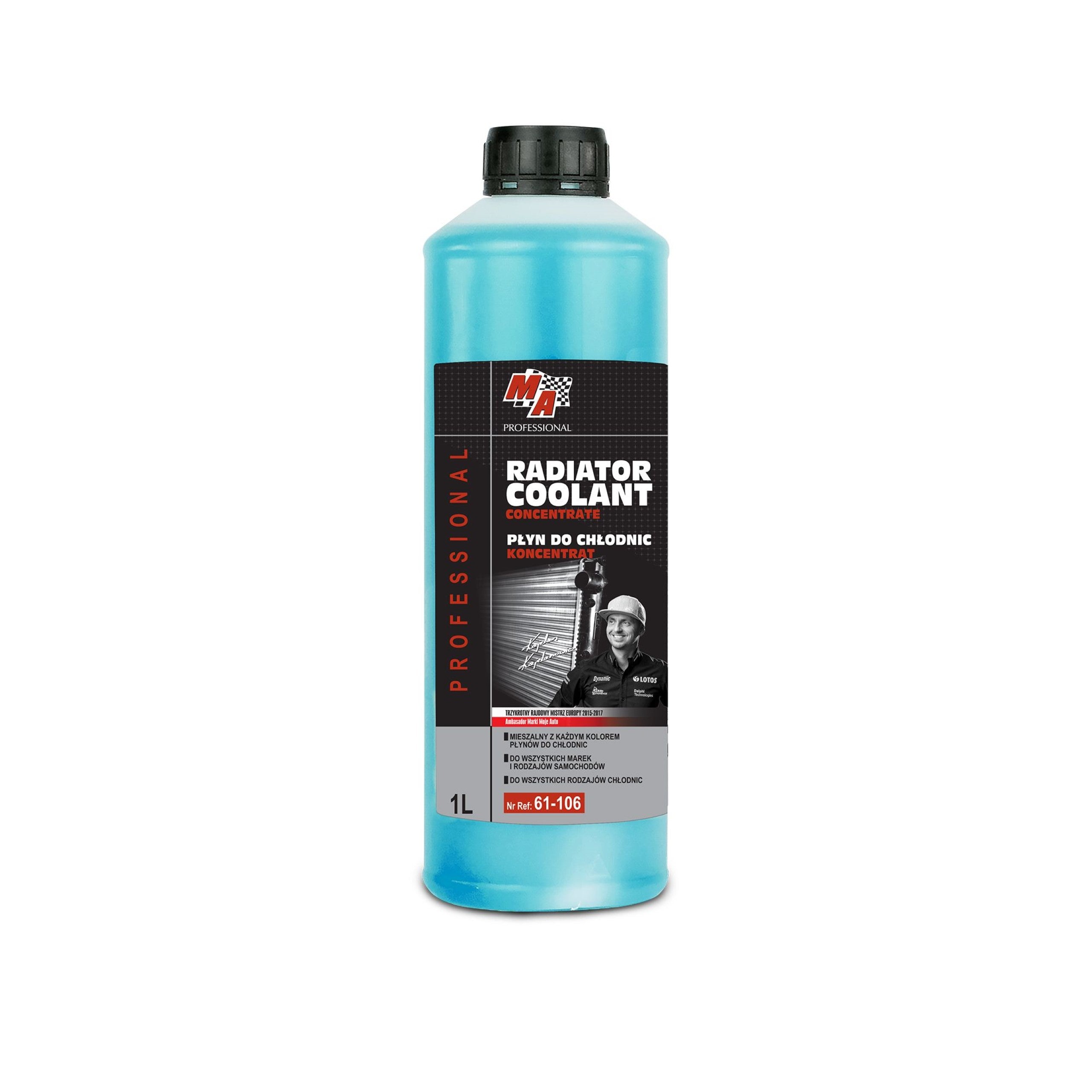 Moje Auto Płyn do Chłodnic Samochodowych Koncentrat Niebieski 1l (1,15kg) 61-106