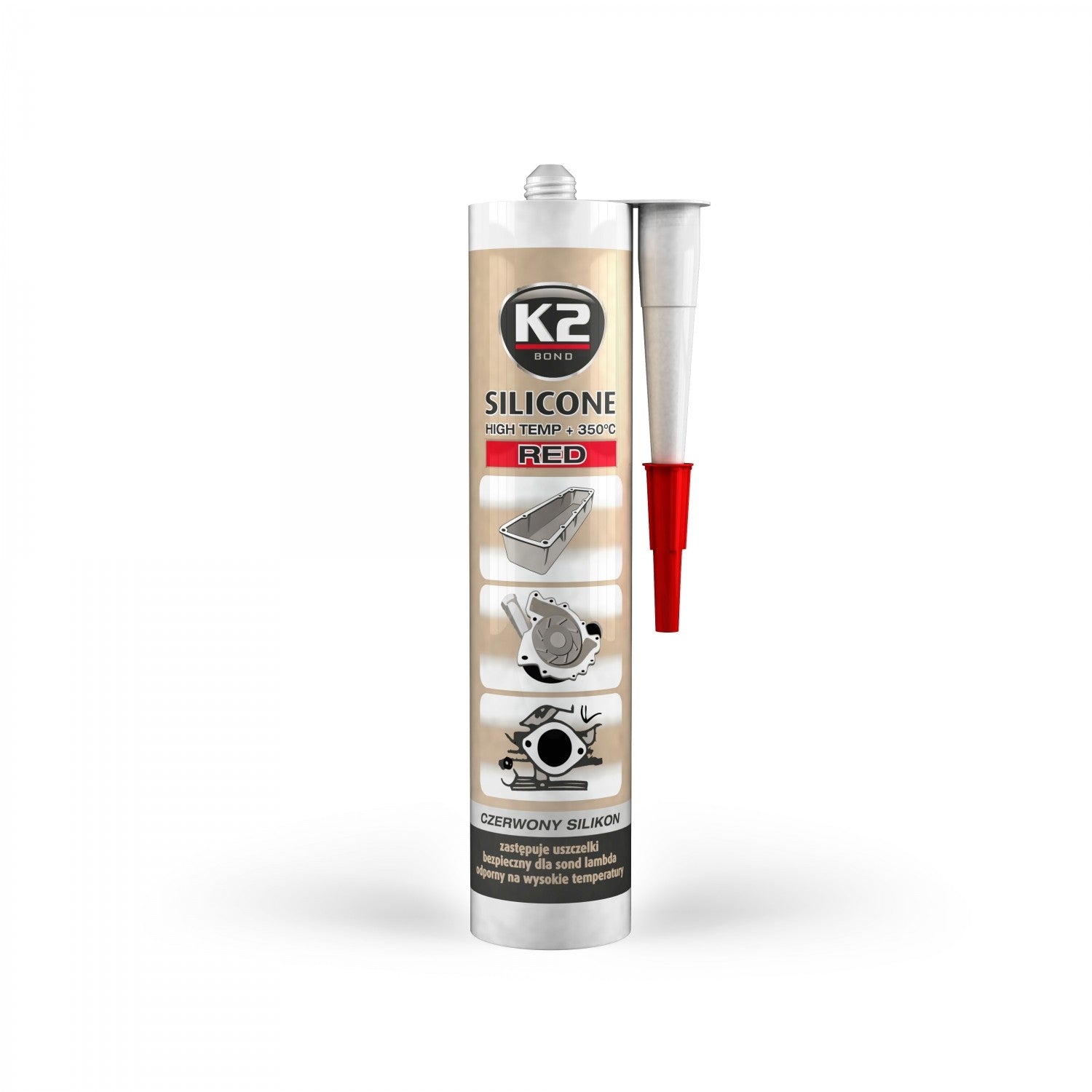 K2-SILIKON-CZERWONY-300G-350-ST.-B230
