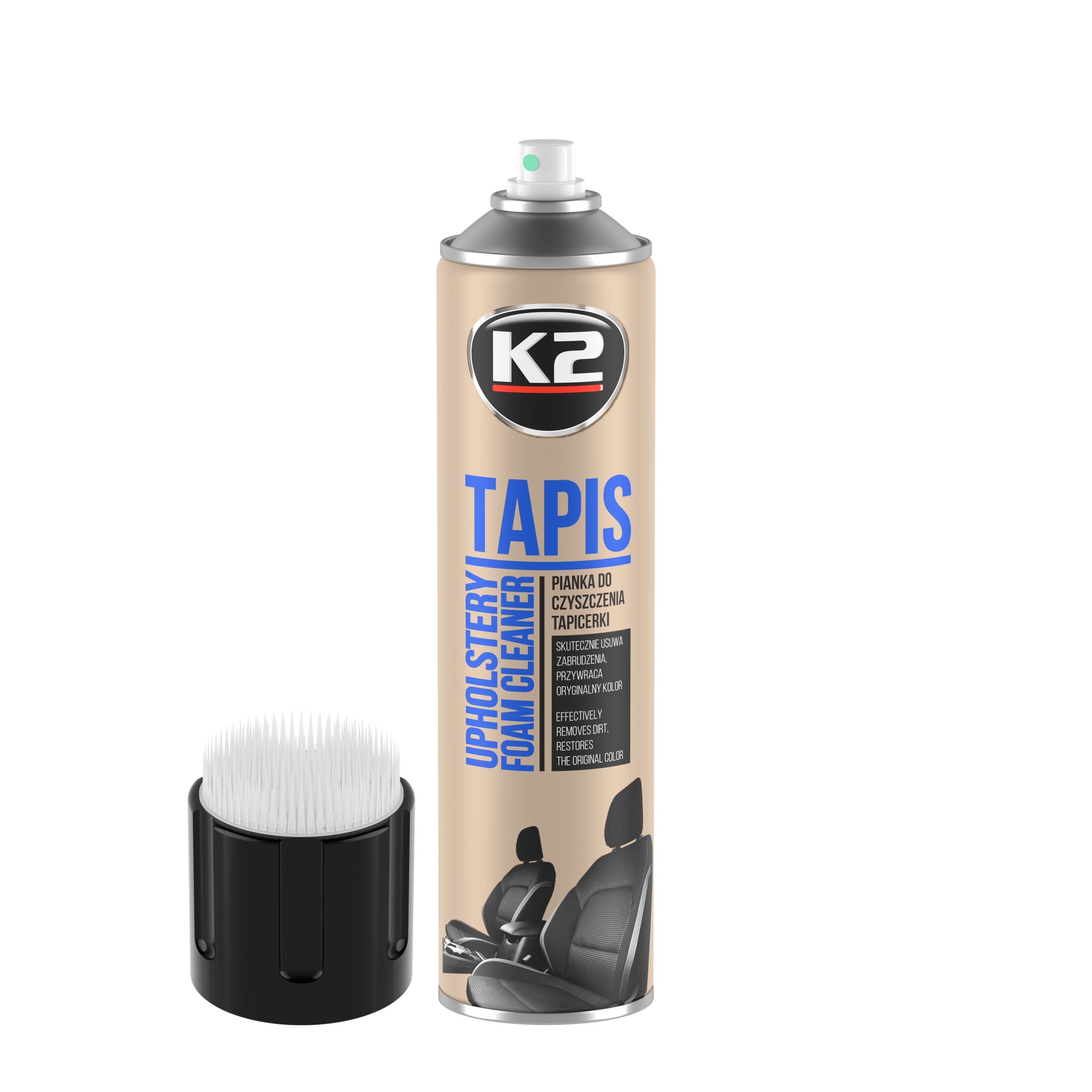 K2-TAPIS-BRUSH-600ML-SPRAY+SZCZOTKA-K206B
