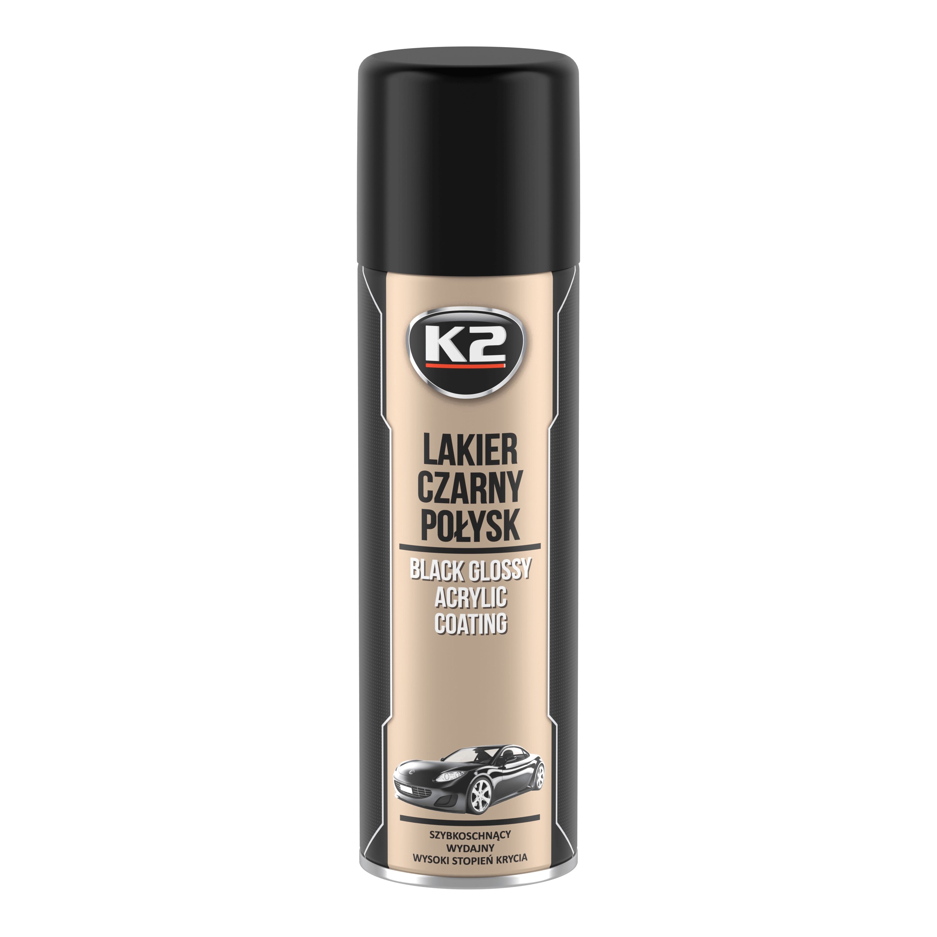 K2-LAKIER-CZARNY-POŁYSK-500ML-SPRAY-L341