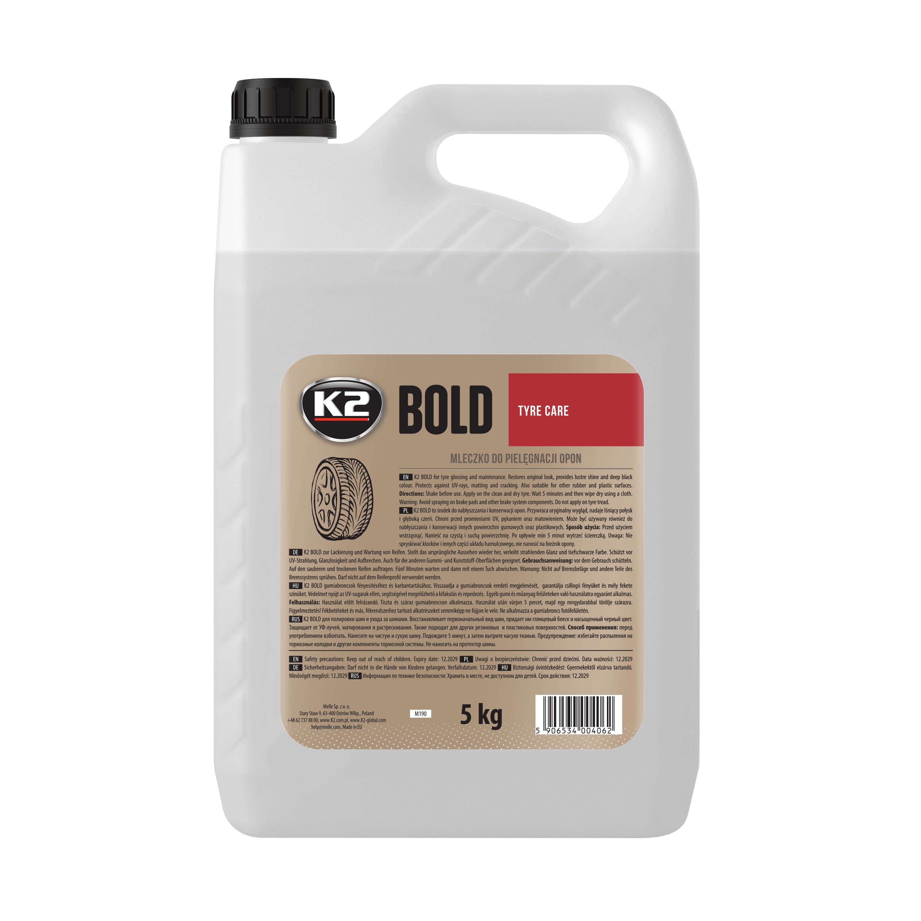 K2-BOLD-PREPARAT-DO-NABŁYSZCZANIA-OPON-5L-M190
