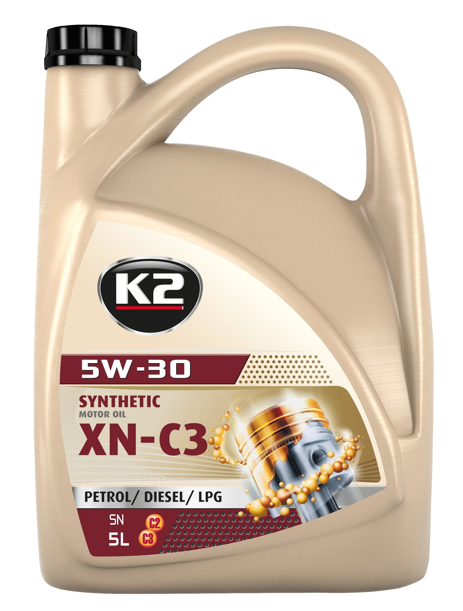 OLEJ-K2-5W-30-TEXAR-XN-C3-5L-O1515E