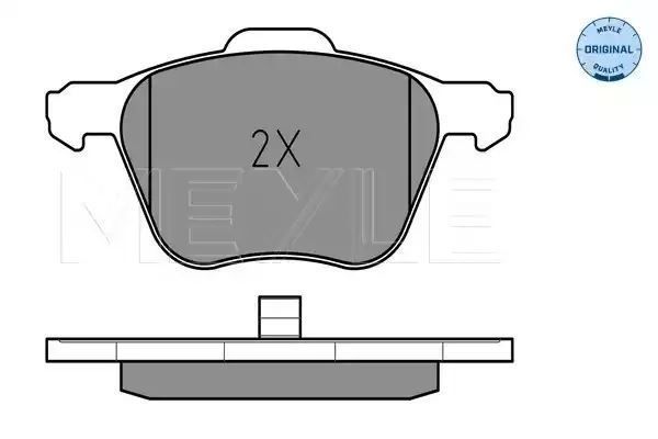 KLOCKI HAMULCOWE PRZÓD VW SHARAN T4 95-10 Z CZUJNIKIEM MEYLE 0252326920/W