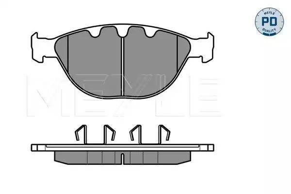 KLOCKI HAMULCOWE PRZÓD BMW 5 6 7 03-10 MEYLE 0252379120/PD