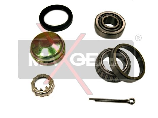 ŁOŻYSKO KOŁA TYŁ AUDI 100 A6 A4 -97 AUDI 80 TARCZE MaXgear 33-0404