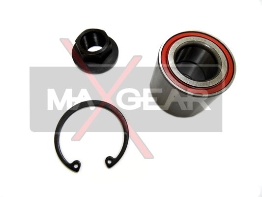 ŁOŻYSKO KOŁA TYŁ OPEL CORSA C 00- HAM. BĘBNOWE BDNE ZDJCIE - BEZ NAKRĘTKI MaXgear 33-0284
