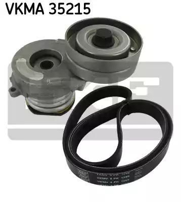 ZESTAW PASKA WIELOROWK. OPEL 1,7DTI (NAPINACZ + PASEK) SKF VKMA35215