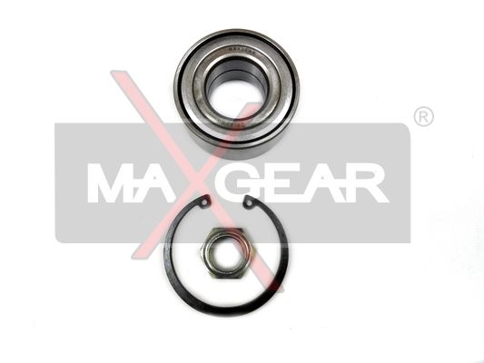 ŁOŻYSKO KOŁA PRZÓD CITROEN AX SAXO C15 PEUGEOT 106 205 MaXgear 33-0045