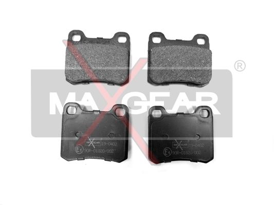 KLOCKI HAMULCOWE TYŁ MERCEDES W201 82-93 bez czujnika MaXgear 19-0402