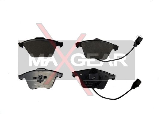 KLOCKI HAMULCOWE PRZÓD A4 QUATTRO 97- A8 03- MaXgear 19-0634