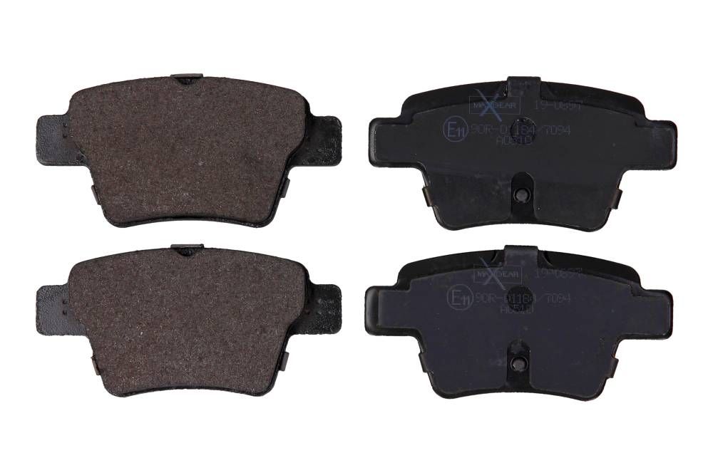 KLOCKI HAMULCOWE TYŁ PEUGEOT 307 00- C4 04- MaXgear 19-0897