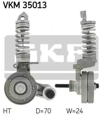 Napinacz paska wielorowkowego Opel 1,0 12V 1,2 16V CO SKF VKM35013