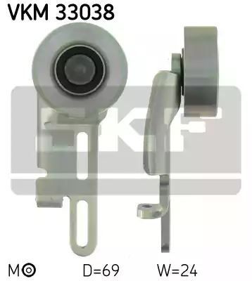 NAPINACZ PASKA WIELOROWK. CITROEN 1,5D TU5D SKF VKM33038