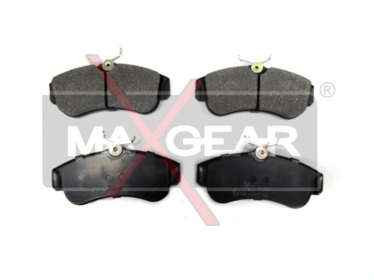 KLOCKI HAMULCOWE PRZÓD NISSAN PRIMERA +ABS MaXgear 19-0544
