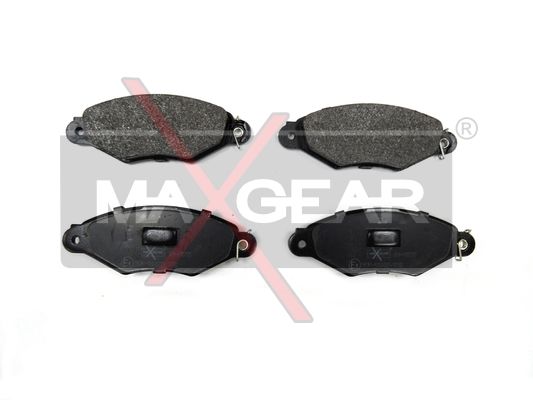 KLOCKI HAMULCOWE PRZÓD RENAULT KANGOO 97- XSARA 206 MaXgear 19-0555