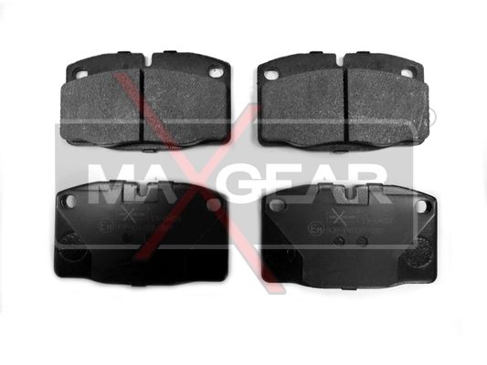 KLOCKI HAMULCOWE PRZÓD OPEL CORSA 82-93 KADETT bez czujnika MaXgear 19-0458