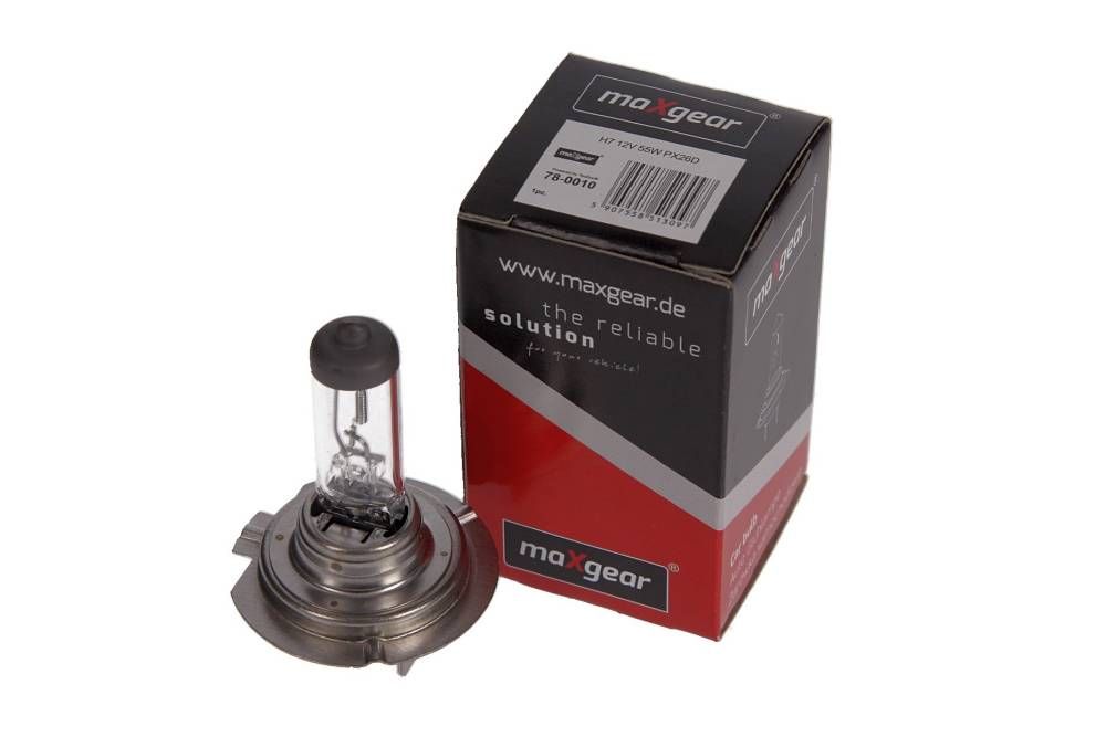 ŻARÓWKA H7 12V 55W PX26D 2 PINY MaXgear 78-0010