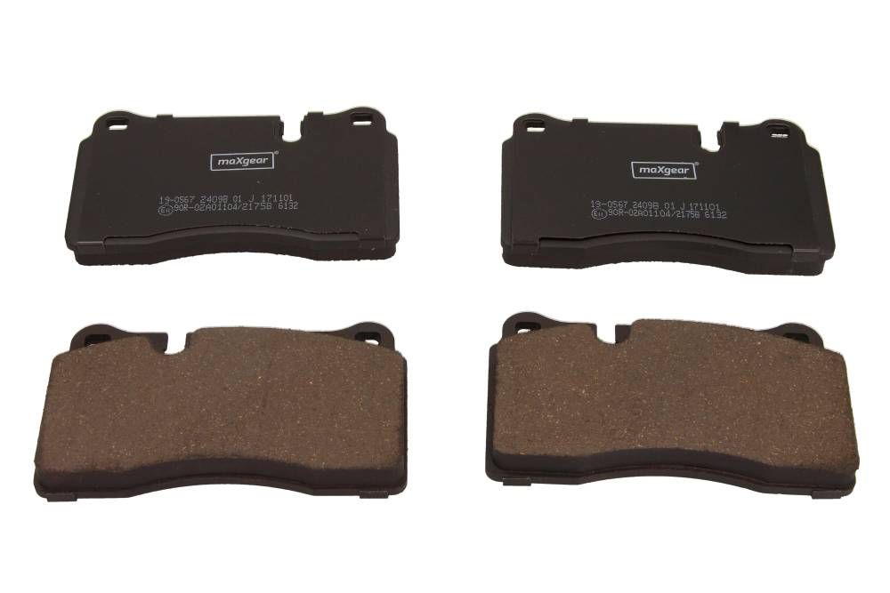 KLOCKI HAMULCOWE PRZÓD TOUAREG 2,5-60 02- BREMBO MaXgear 19-0567