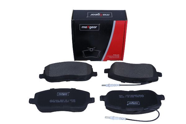 KLOCKI HAMULCOWE PRZÓD PEUGEOT 807 2,0-2,2HDI 02- MaXgear 19-0616