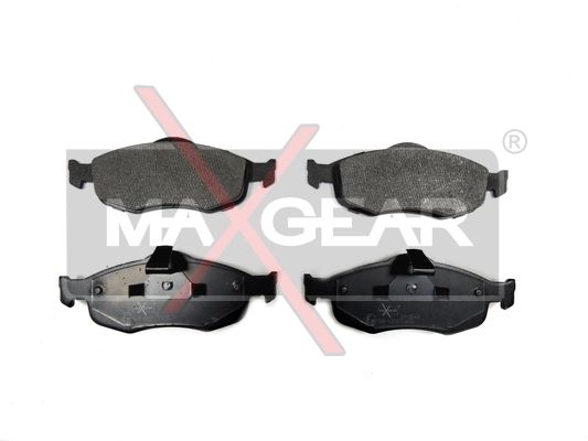 KLOCKI HAMULCOWE PRZÓD FORD MONDEO 1,6-2,5 93- SCORPIO MaXgear 19-0643