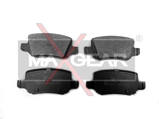 KLOCKI HAMULCOWE TYŁ MERCEDES W168 A-KLASA VANEO MaXgear 19-0452