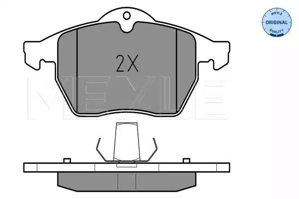 KLOCKI HAMULCOWE PRZÓD OPEL ASTRA ZAFIRA 99-05 Z CZUJNIKIEM MEYLE 0252311619/W
