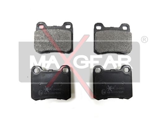 KLOCKI HAMULCOWE TYŁ MERCEDES W124 85-95 W201 82-93 W202 9 MaXgear 19-0403