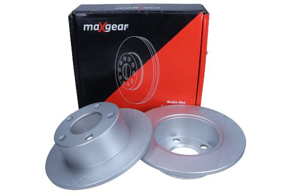 TARCZA HAMULCOWA TYŁ AUDI 100 A6 PASSAT 96- 245X10 Z POWŁOKĄ ANTYKOROZYJNĄ MaXgear 19-0684MAX