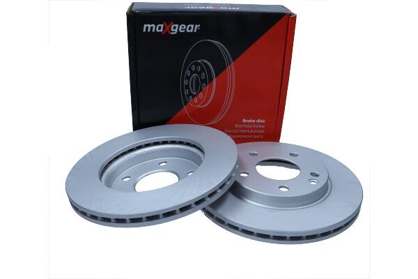 TARCZA HAMULCOWA PRZÓD MERCEDES W168 A160 170 190 97- Z POWŁOKĄ ANTYKOROZYJNĄ MaXgear 19-0802MAX