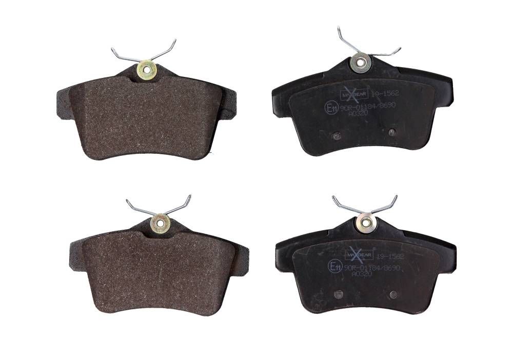 KLOCKI HAMULCOWE TYŁ PEUGEOT 3008 5008 09- C4 DS4 DS5 RCZ MaXgear 19-1562