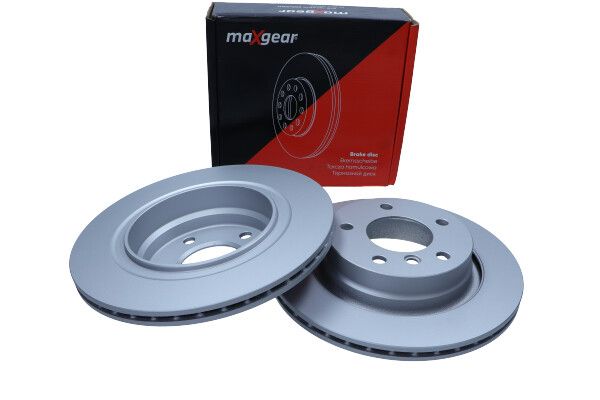 TARCZA HAMULCOWA TYŁ BMW E46 98- Z POWŁOKĄ ANTYKOROZYJNĄ MaXgear 19-1018MAX