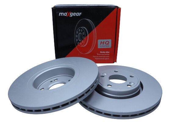 TARCZA HAMULCOWA PRZÓD RENAULT LAGUNA 01- FELGA 16 Z POWŁOKĄ ANTYKOROZYJNĄ MaXgear 19-0819MAX