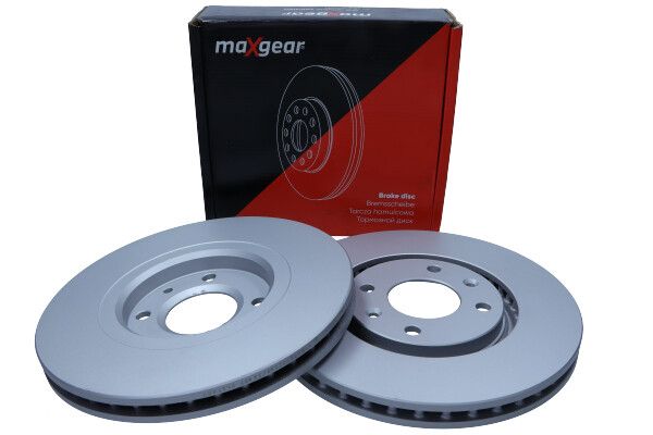 TARCZA HAMULCOWA PRZÓD PEUGEOT 406 Z POWŁOKĄ ANTYKOROZYJNĄ MaXgear 19-0842MAX