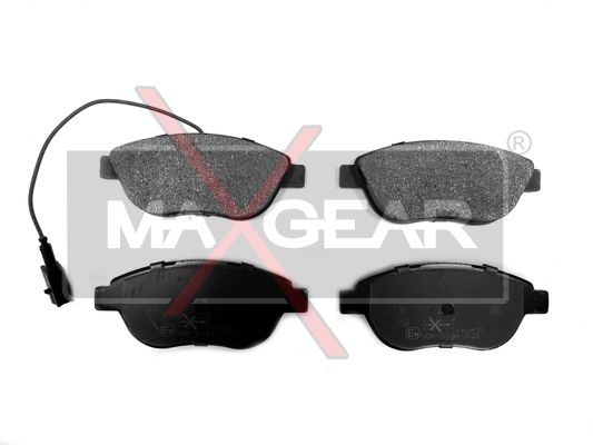 KLOCKI HAMULCOWE PRZÓD FIAT STILO 1,8 16V 1,9D z czujnikiem MaXgear 19-0577