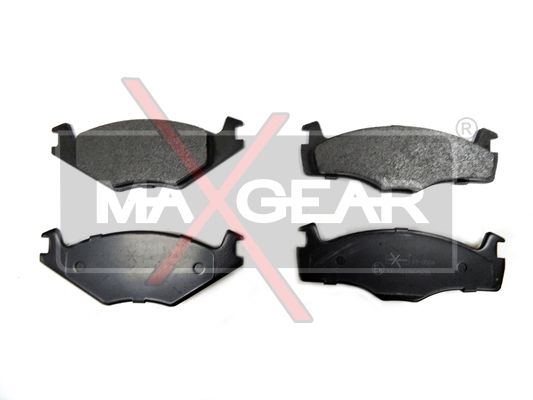 KLOCKI HAMULCOWE PRZÓD POLO 94- NIESYMETRYCZNE MaXgear 19-0584