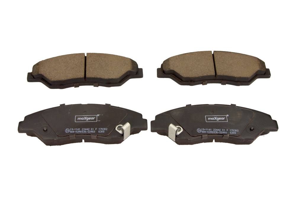 KLOCKI HAMULCOWE PRZÓD KIA SPORTAGE 98- MaXgear 19-1141