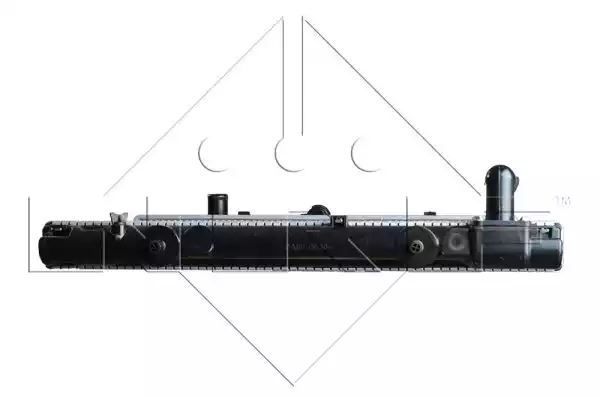 CHŁODNICA MITSUBISHI L200 96- NRF 52233