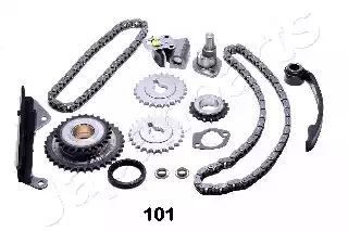 ZESTAW ŁAŃCUCHA ROZRZĄDU NISSAN 1,6 Japan Parts KDK101