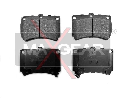 KLOCKI HAMULCOWE PRZÓD MAZDA 323 89- MaXgear 19-0440