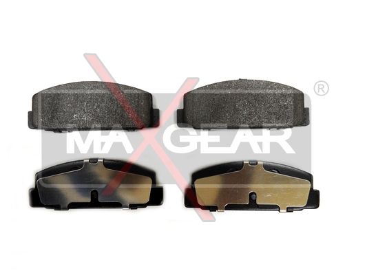 KLOCKI HAMULCOWE TYŁ MAZDA 626 2,5 91- MAZDA 6 02- MaXgear 19-0477