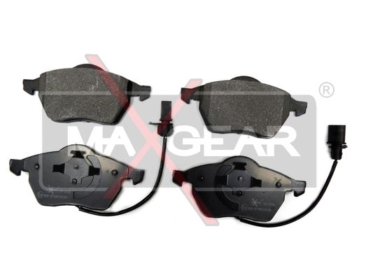KLOCKI HAMULCOWE PRZÓD A4 11 94- PASSAT 08 96- ATE MaXgear 19-0660