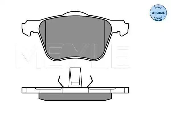 KLOCKI HAMULCOWE PRZÓD VOLVO XC90 MEYLE 252359018