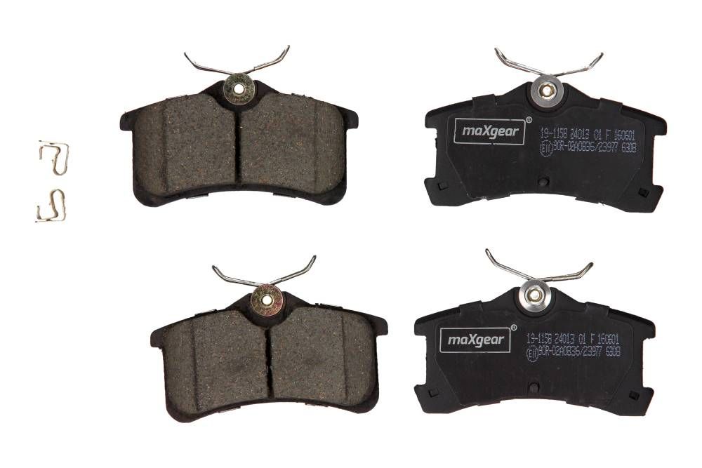 KLOCKI HAMULCOWE TYŁ TOYOTA AVENSIS 01-03 MaXgear 19-1158