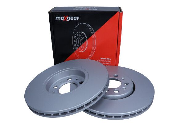 TARCZA HAMULCOWA PRZÓD A3 GOLF 4 wentylowana 288X25 Z POWŁOKĄ ANTYKOROZYJNĄ MaXgear 19-0762MAX