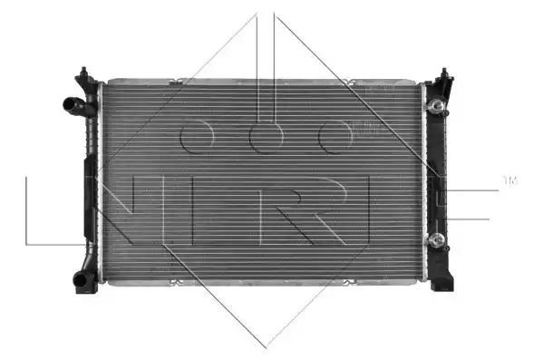 CHŁODNICA AUDI A6 4,2 98-05 NRF 51586