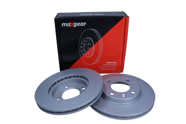 TARCZA HAMULCOWA PRZÓD GOLF GTI 1,8 83-91 1,6 77-82 Z POWŁOKĄ ANTYKOROZYJNĄ MaXgear 19-0755MAX