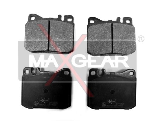 KLOCKI HAMULCOWE PRZÓD MERCEDES W123 200-300D TD 76- bez czujnika MaXgear 19-0435