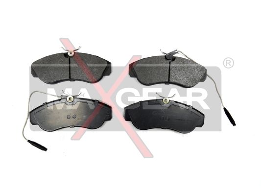 KLOCKI HAMULCOWE PRZÓD FIAT DUCATO 94- 18 MaXgear 19-0663
